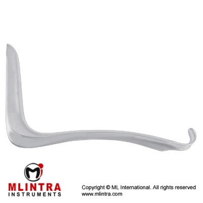 Kristeller Vaginal Speculum Stainless Steel, Blade Size 105 x 28 mm Kristeller Vaginal Speculum Stainless Steel, Blade Size 105 x 28 mm